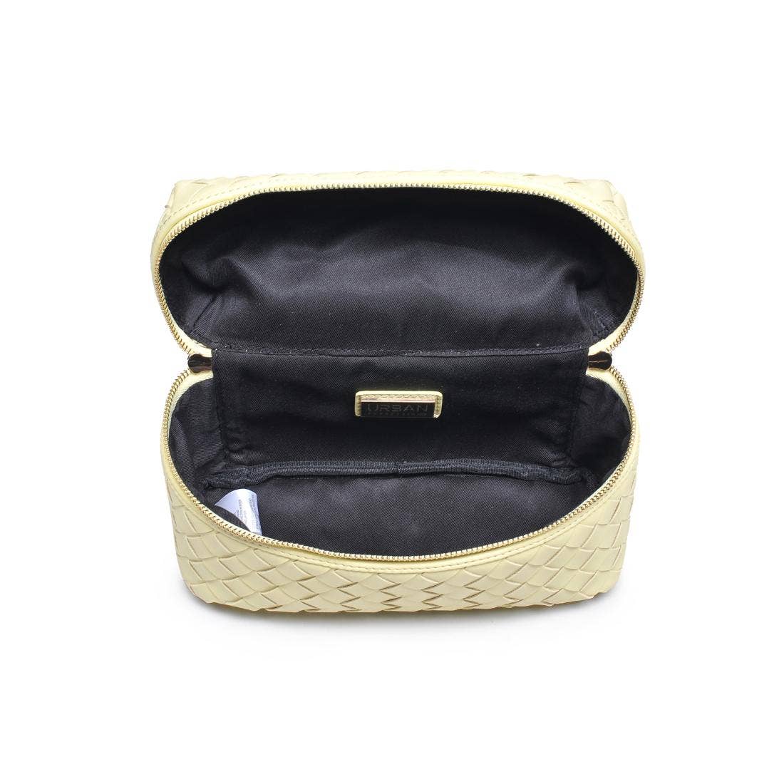 Butter Yellow Woven Crossbody