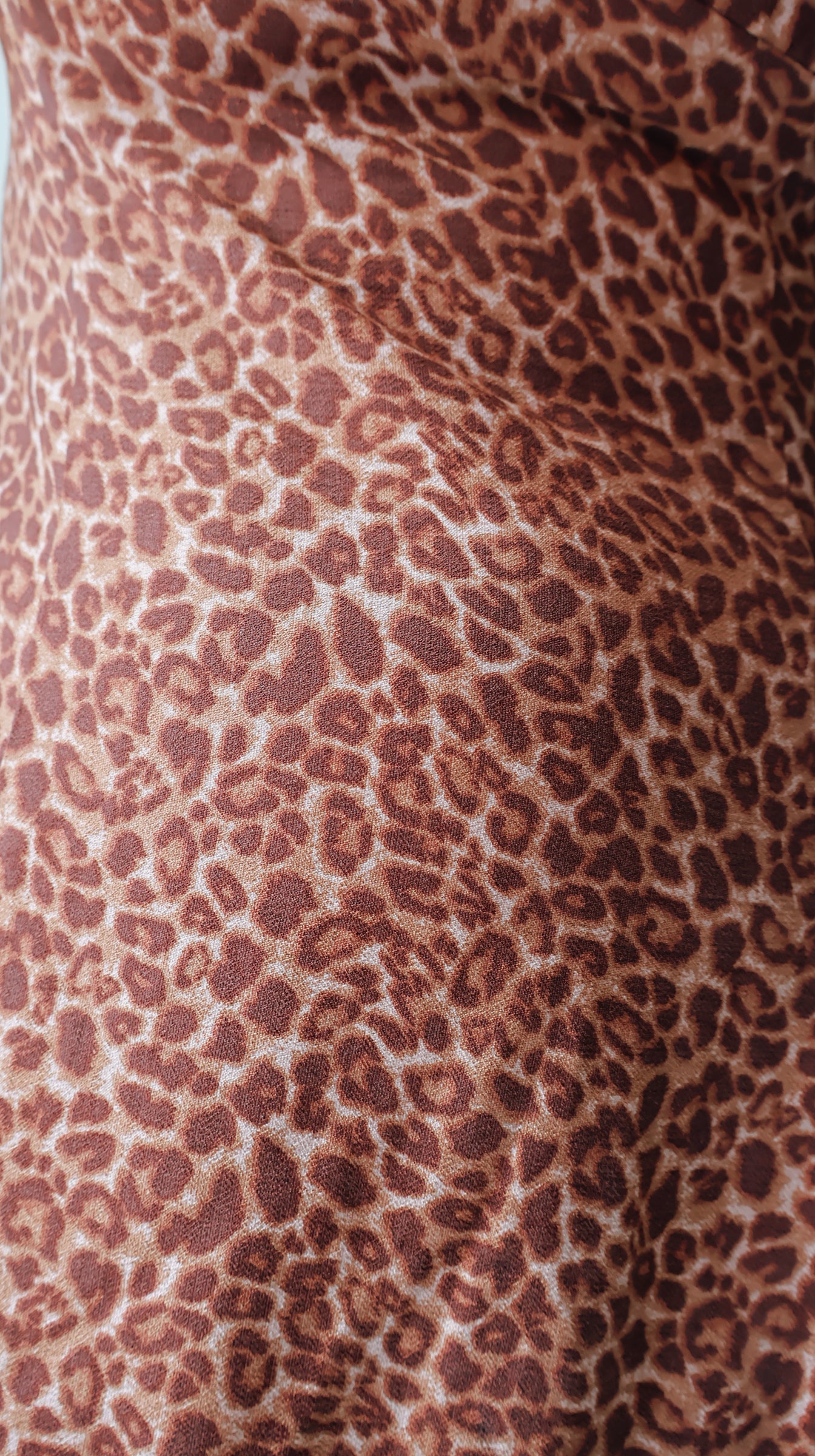 Wild Leopard Midi Slit Dress
