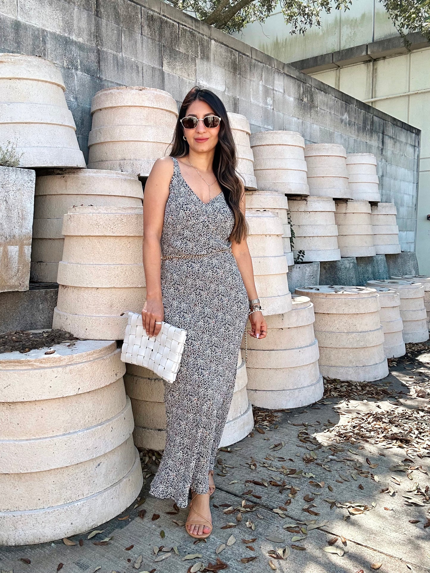 Spring Floral Slip Dress