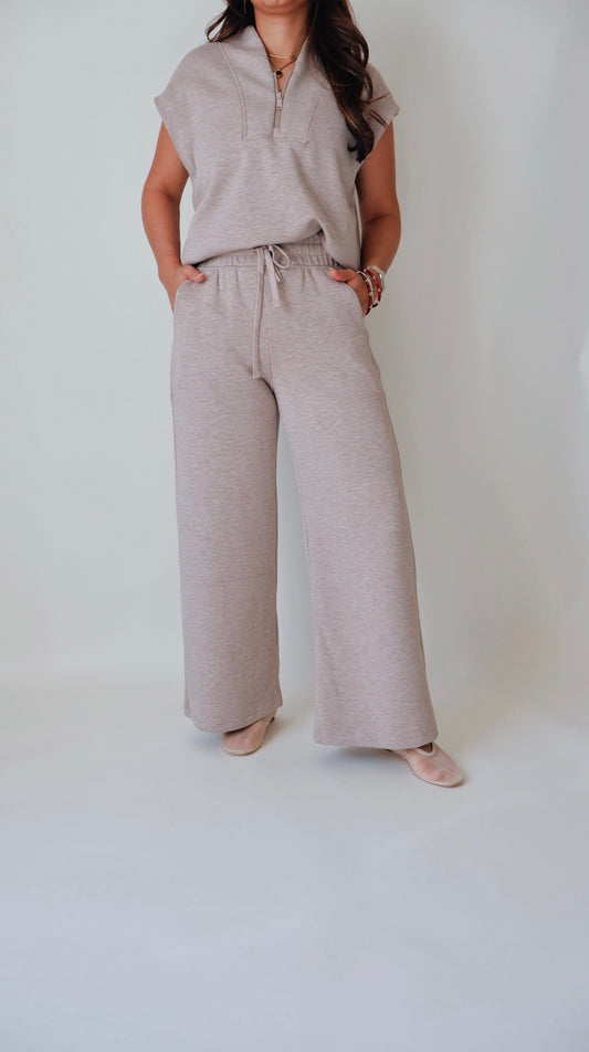 Mocha Wide Leg Pants
