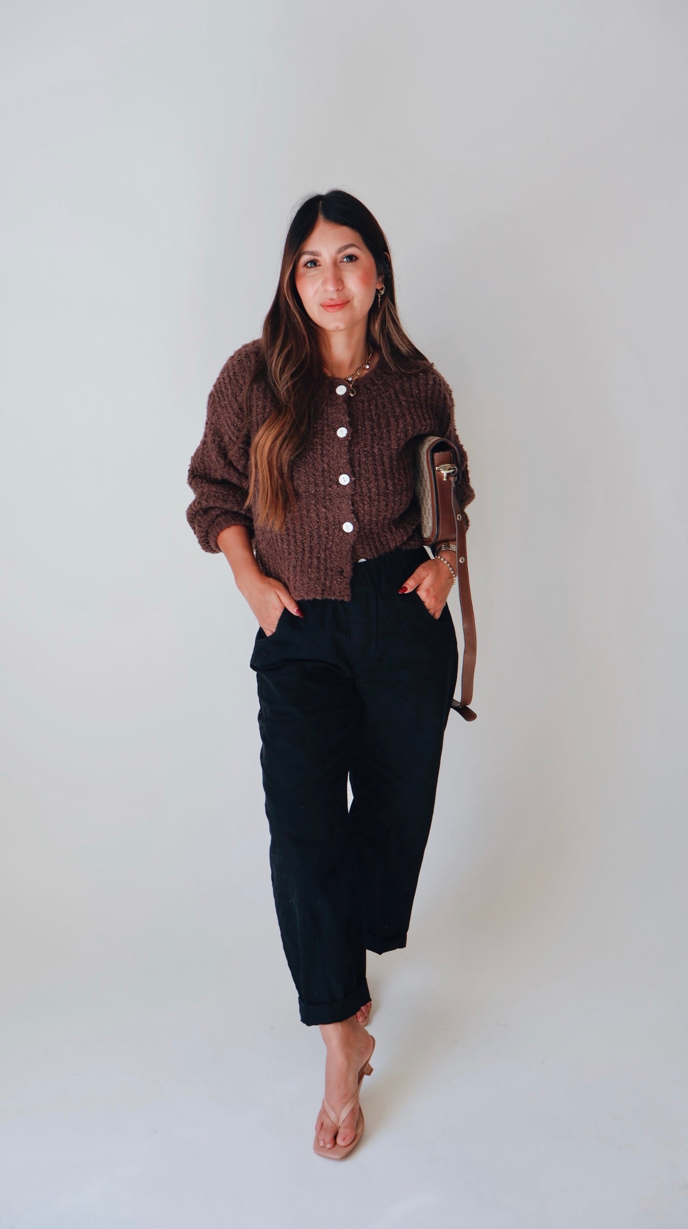 Fluffy Coco Cardigan Sweater