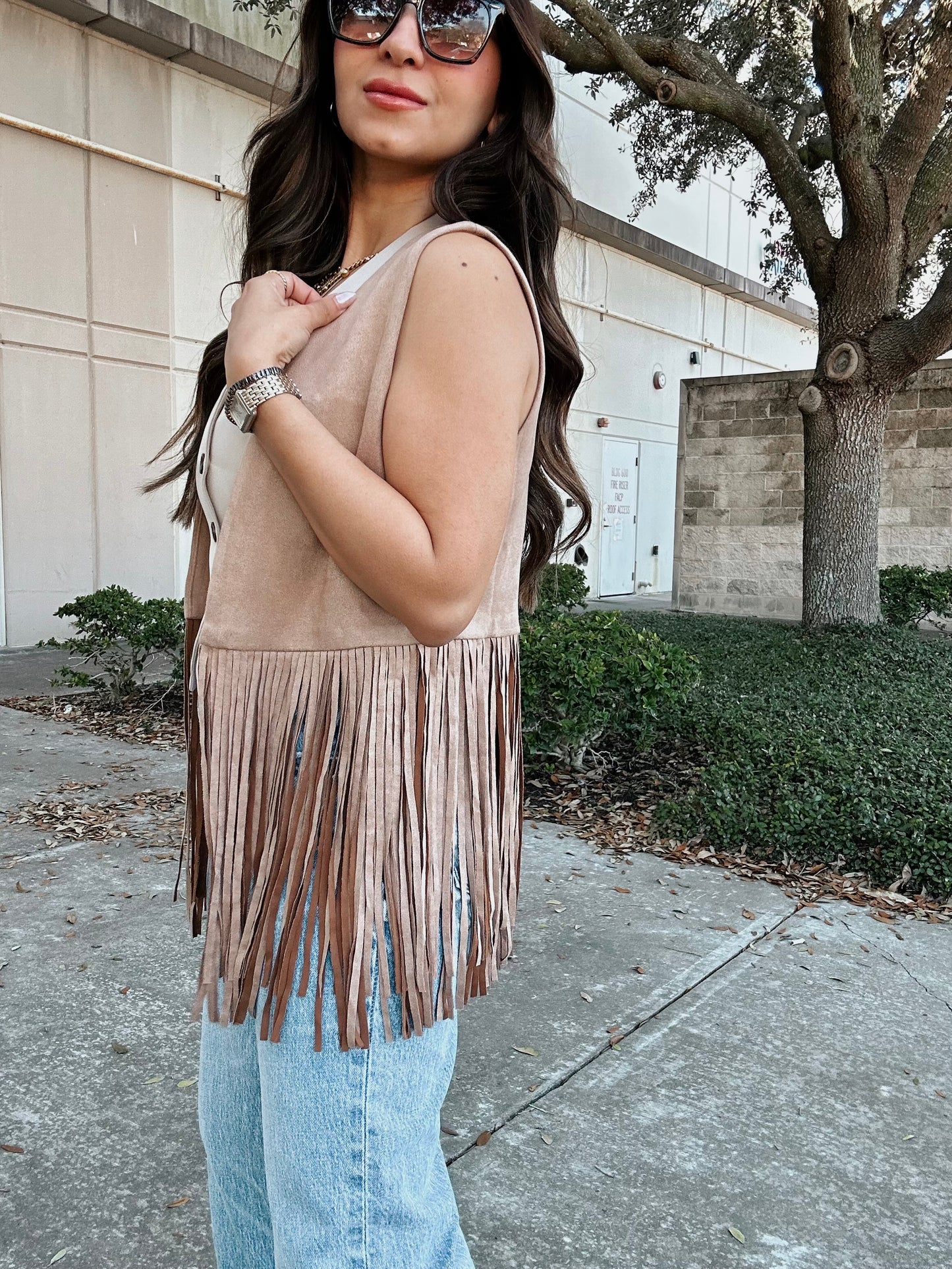 Vaquera Fringe Vest