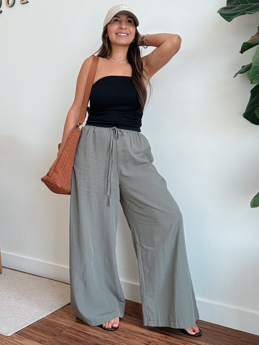 Olive Trousers