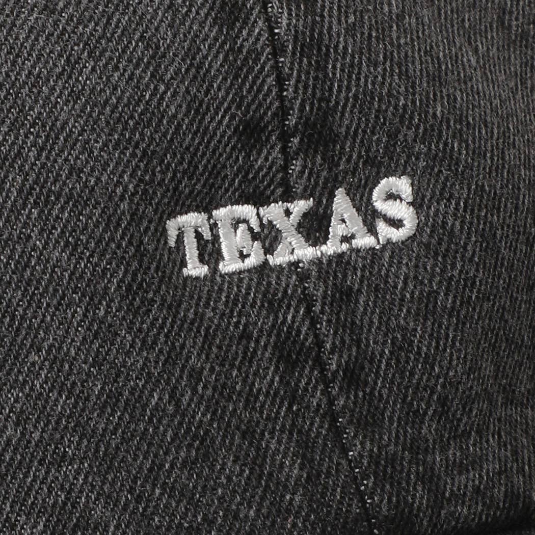 TEXAS Black Denim Cap