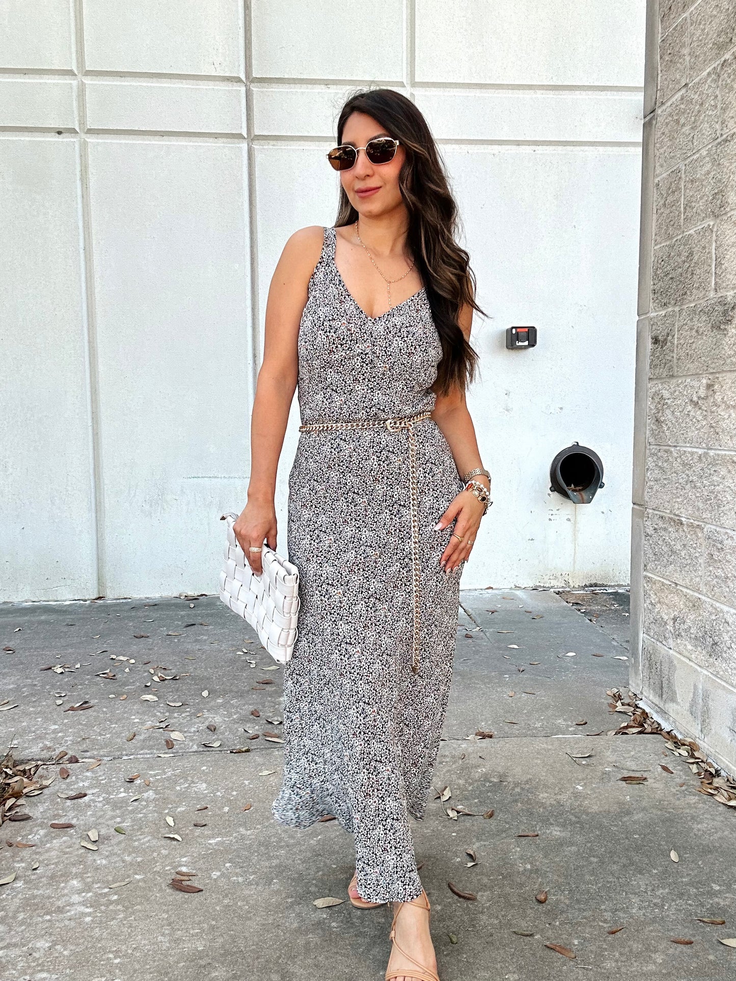 Spring Floral Slip Dress