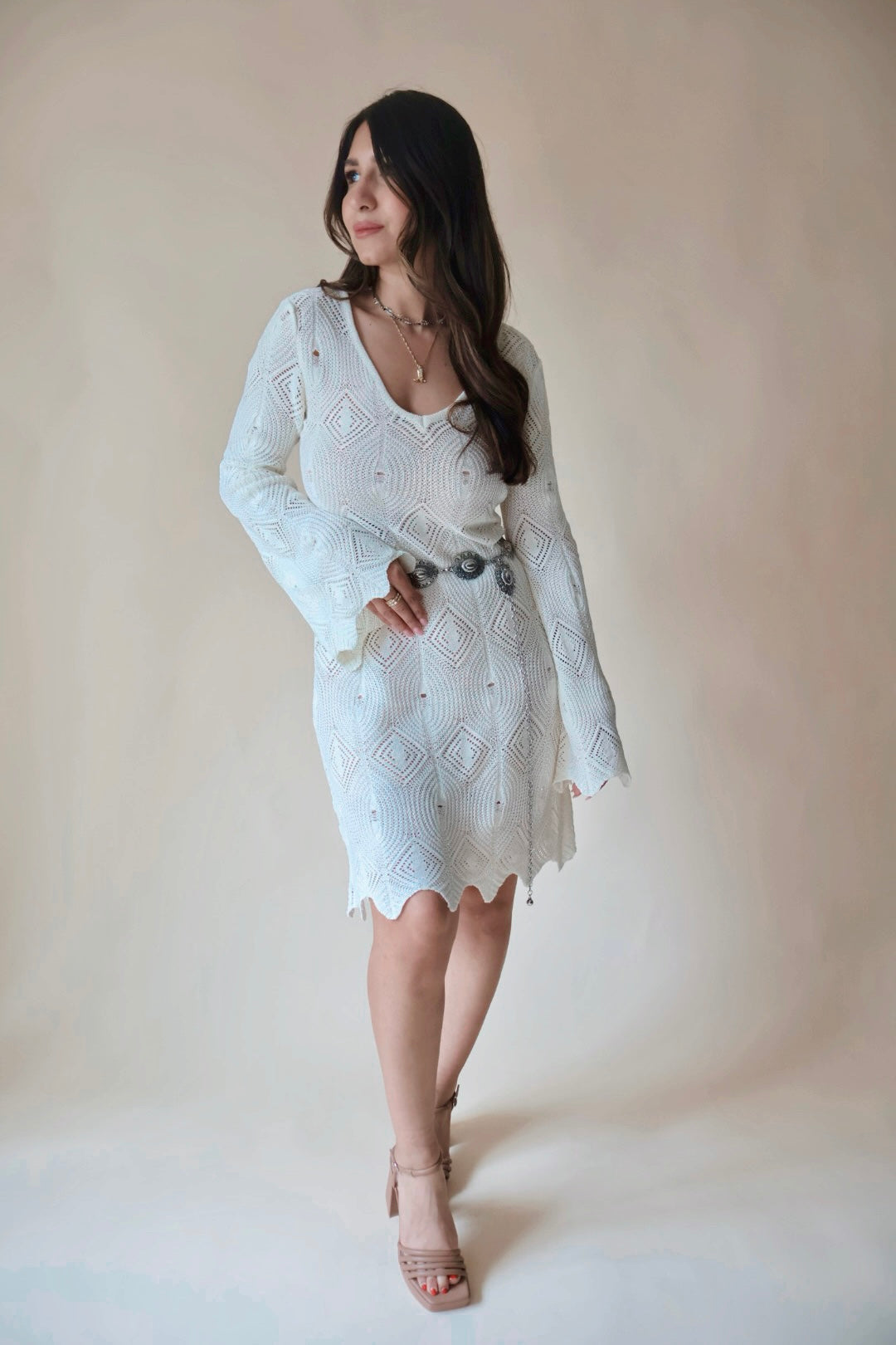Boho Crochet Dress