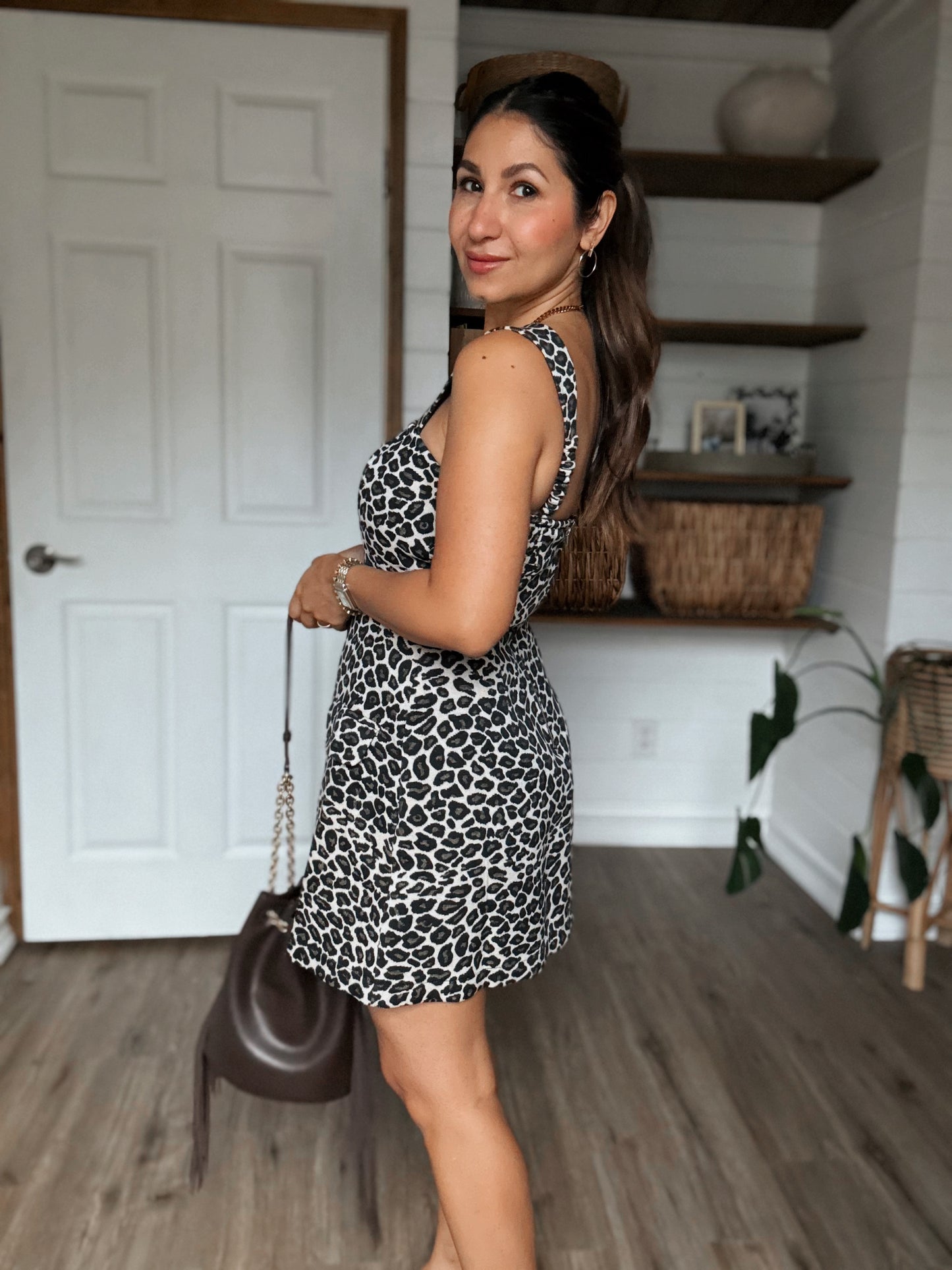 Leopard Mini Dress