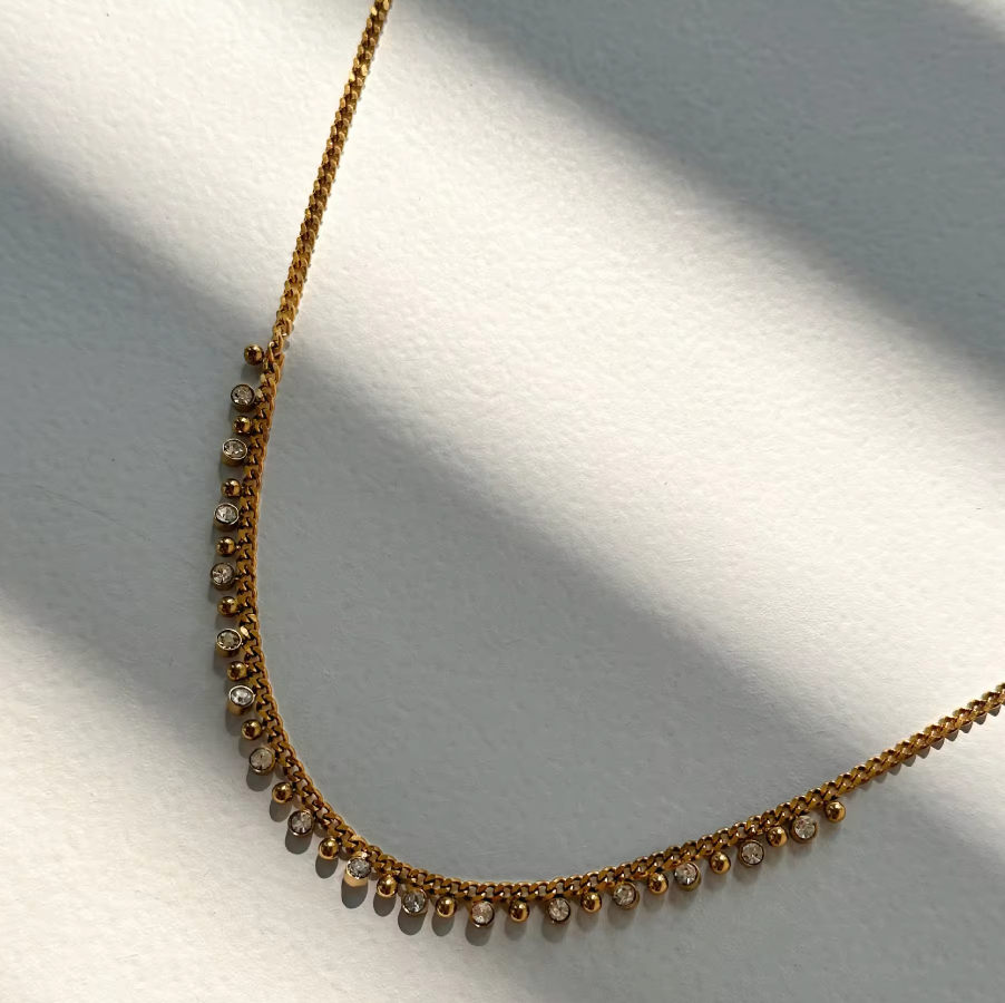 Crystal Charm Necklace