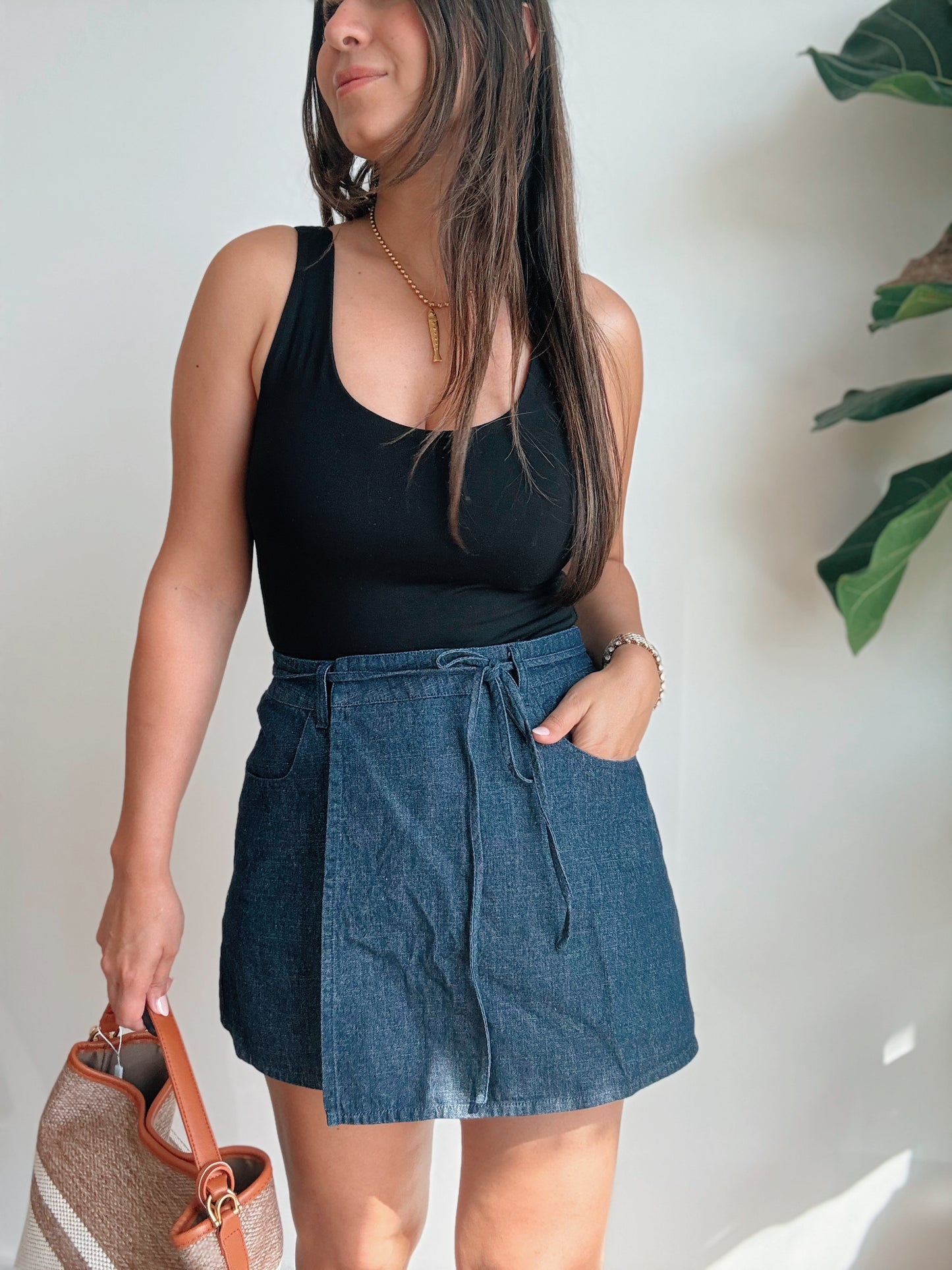 Soft Basic Black Tank