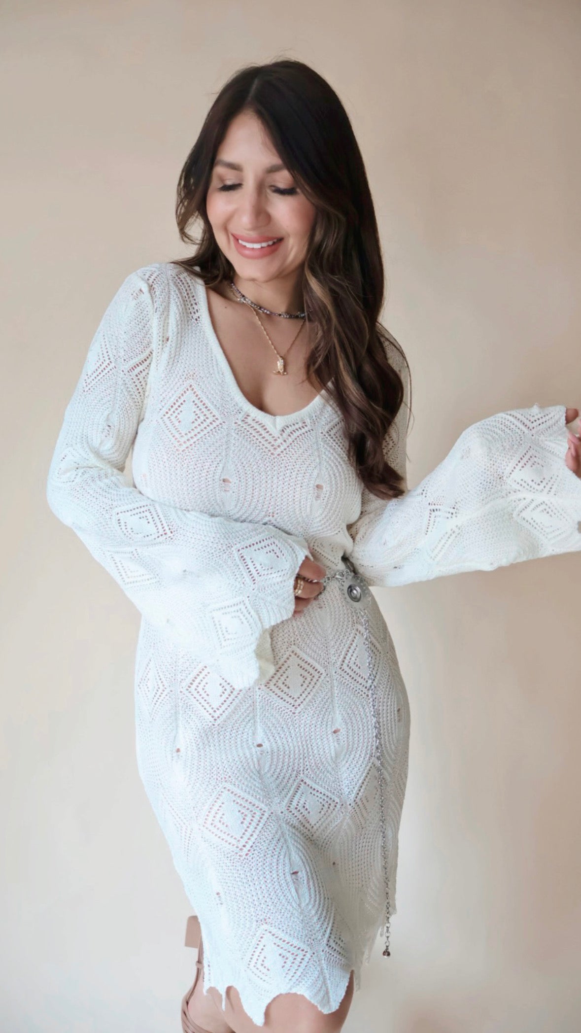 Boho Crochet Dress