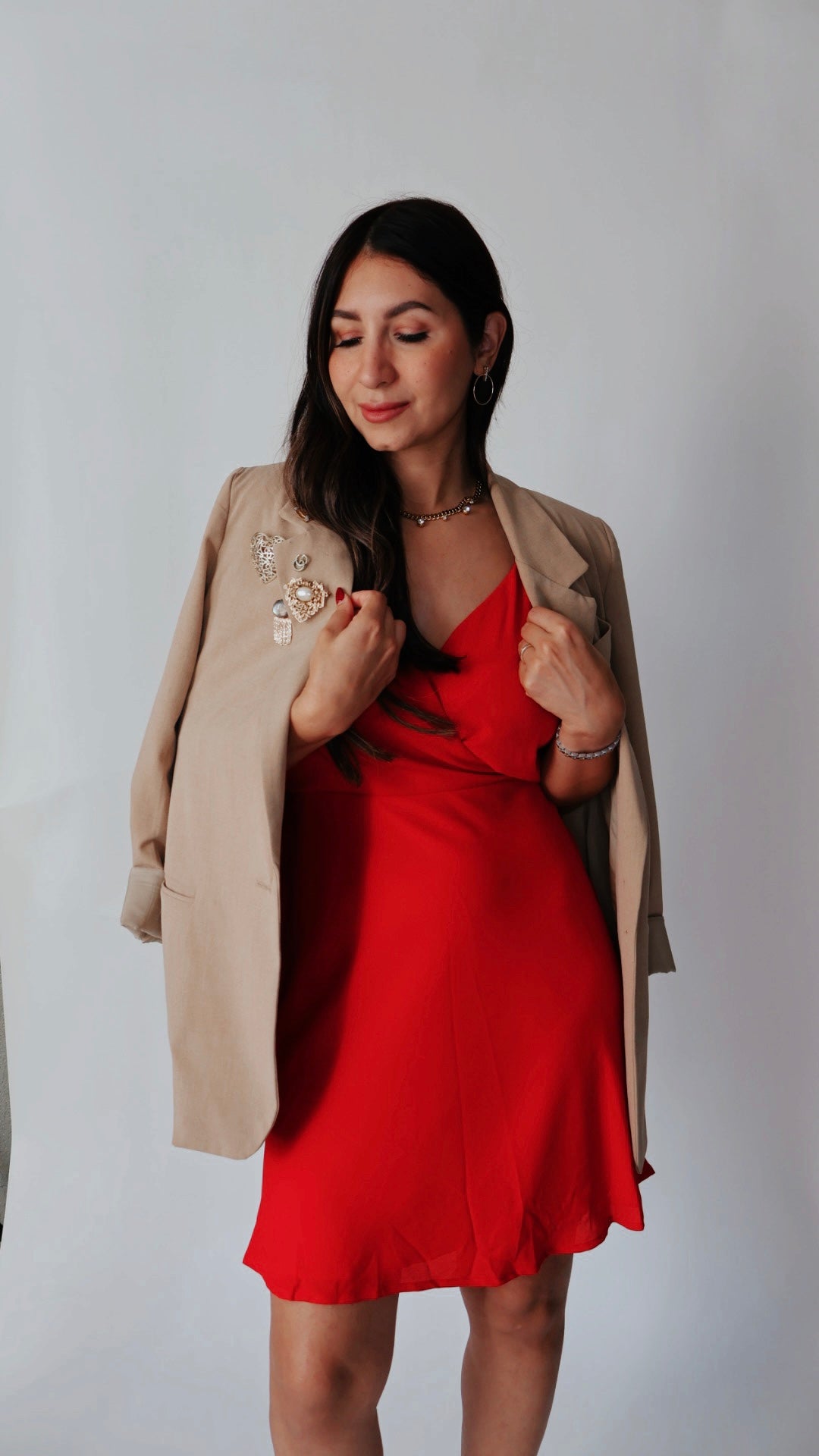 A Demure Holiday Dress