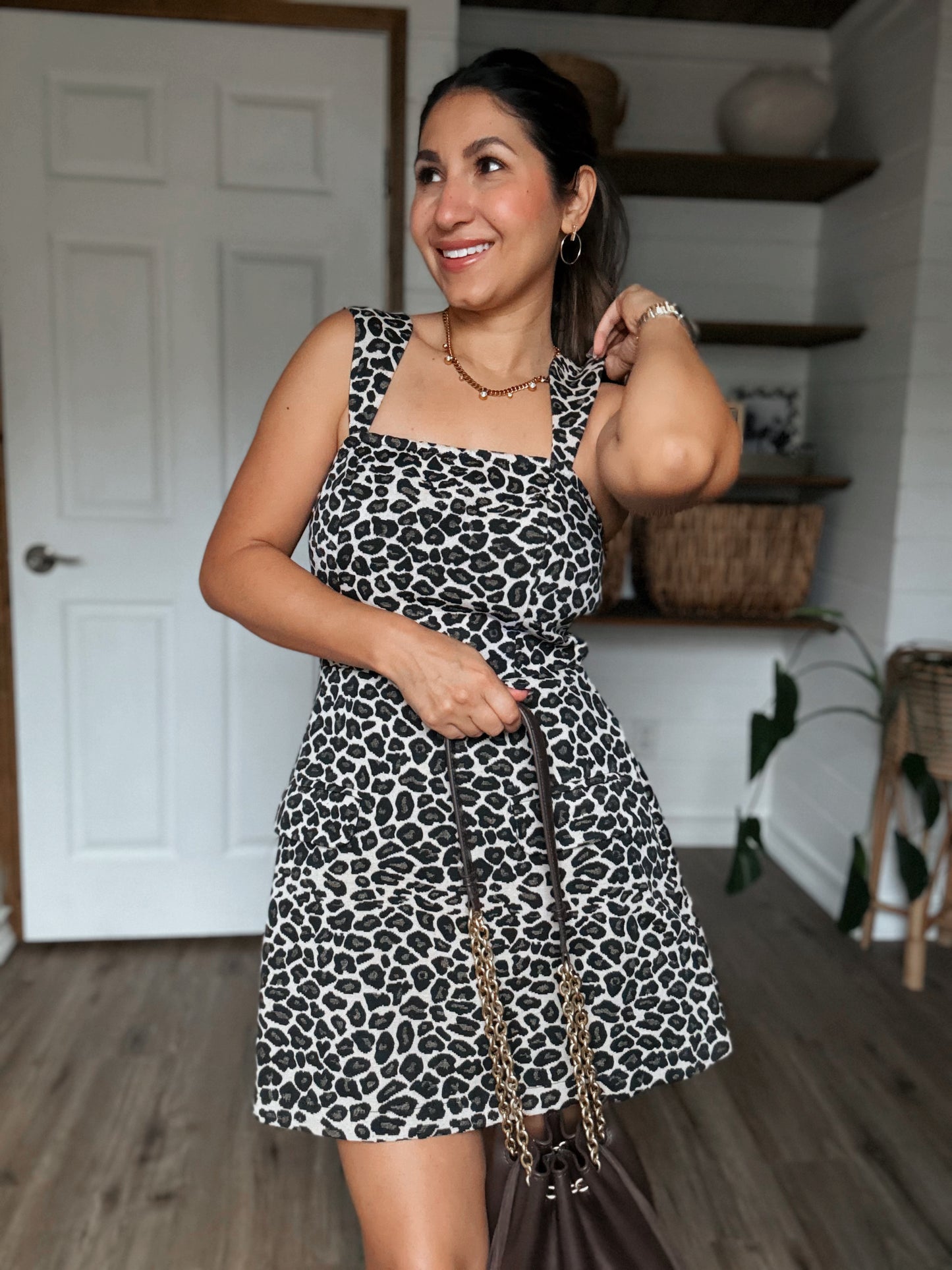 Leopard Mini Dress