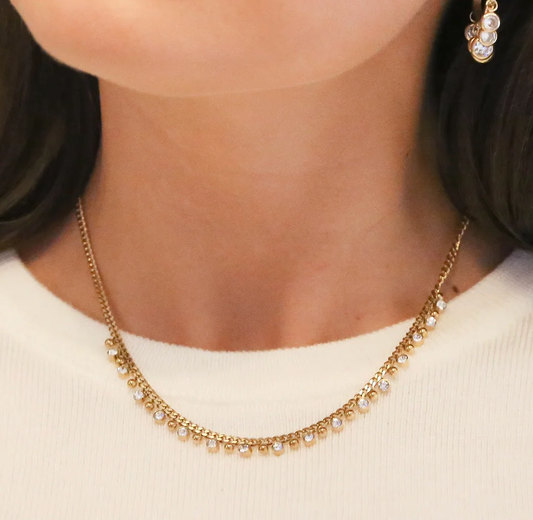 Crystal Charm Necklace