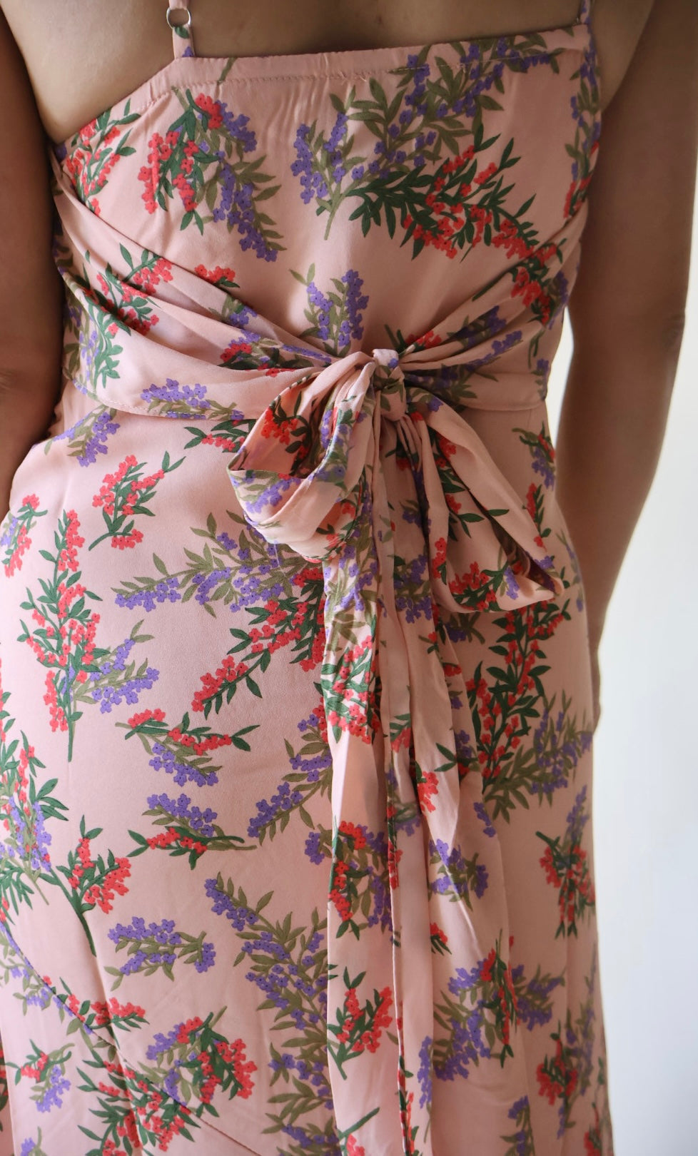 Floral Blush Maxi Dress