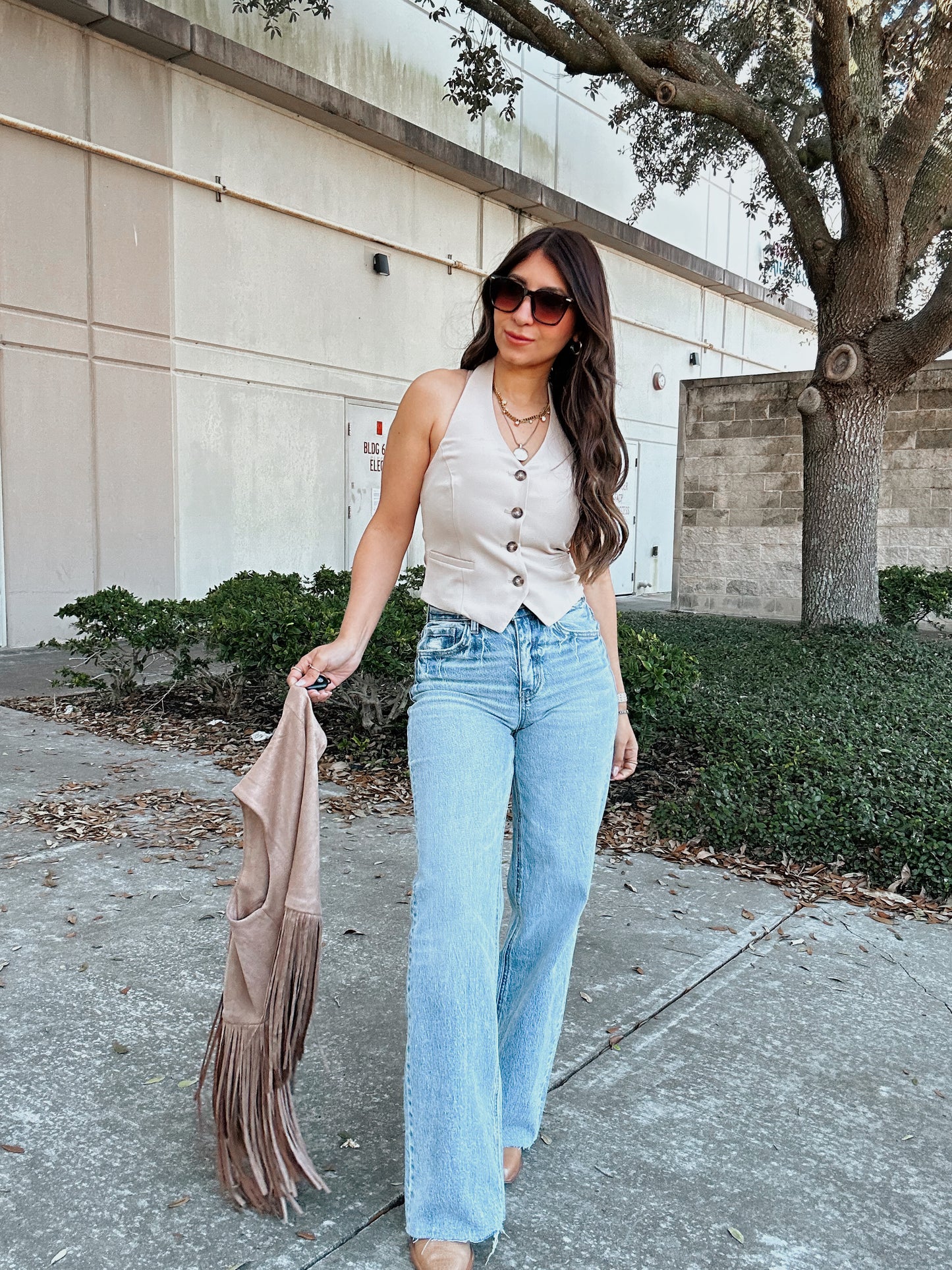 Clair Straight Wide Leg Jeans