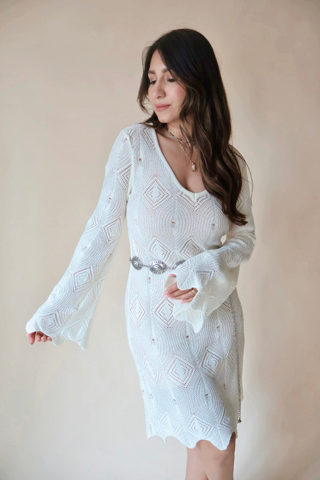 Boho Crochet Dress