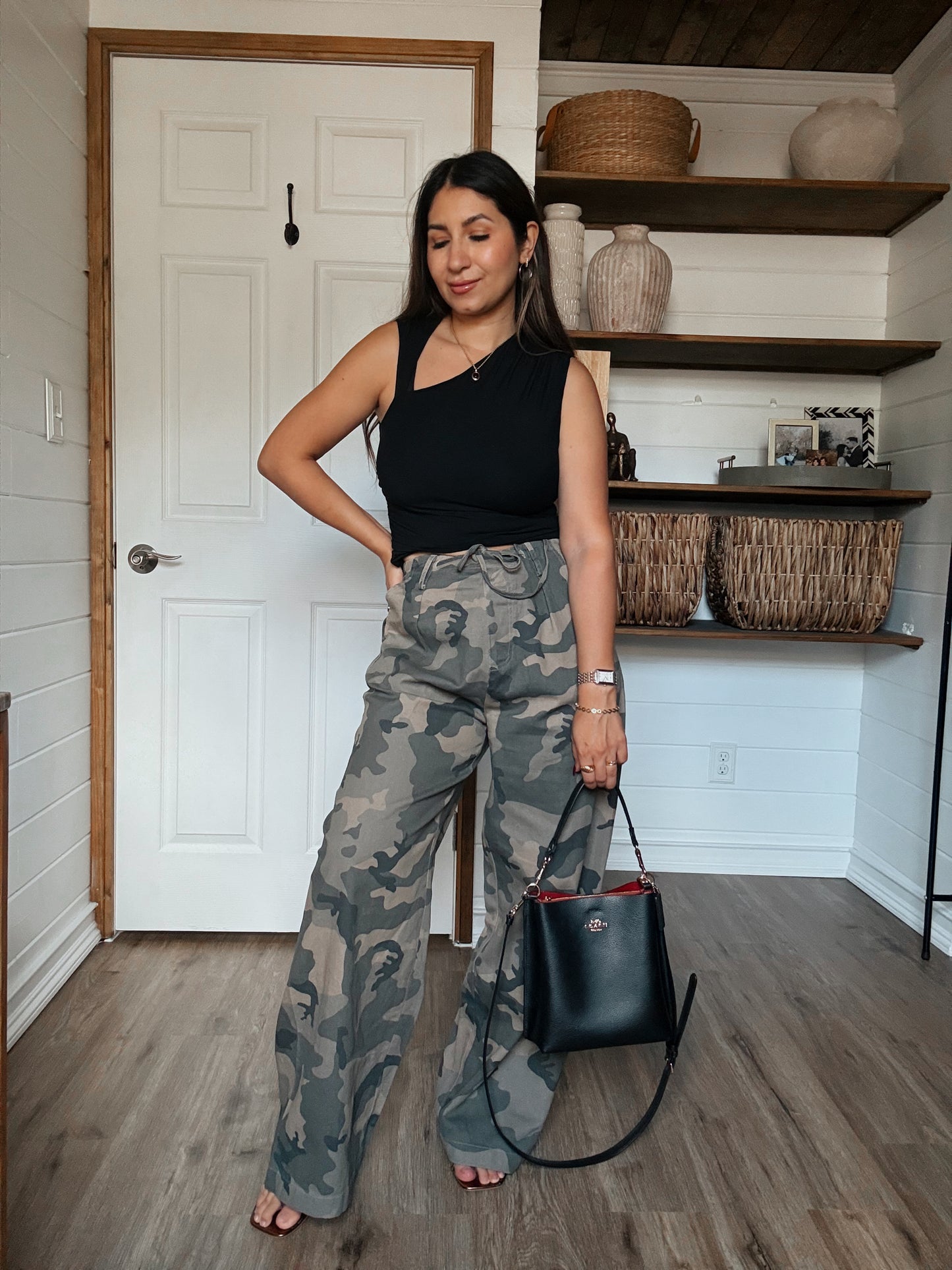 Black Asymmetrical Top