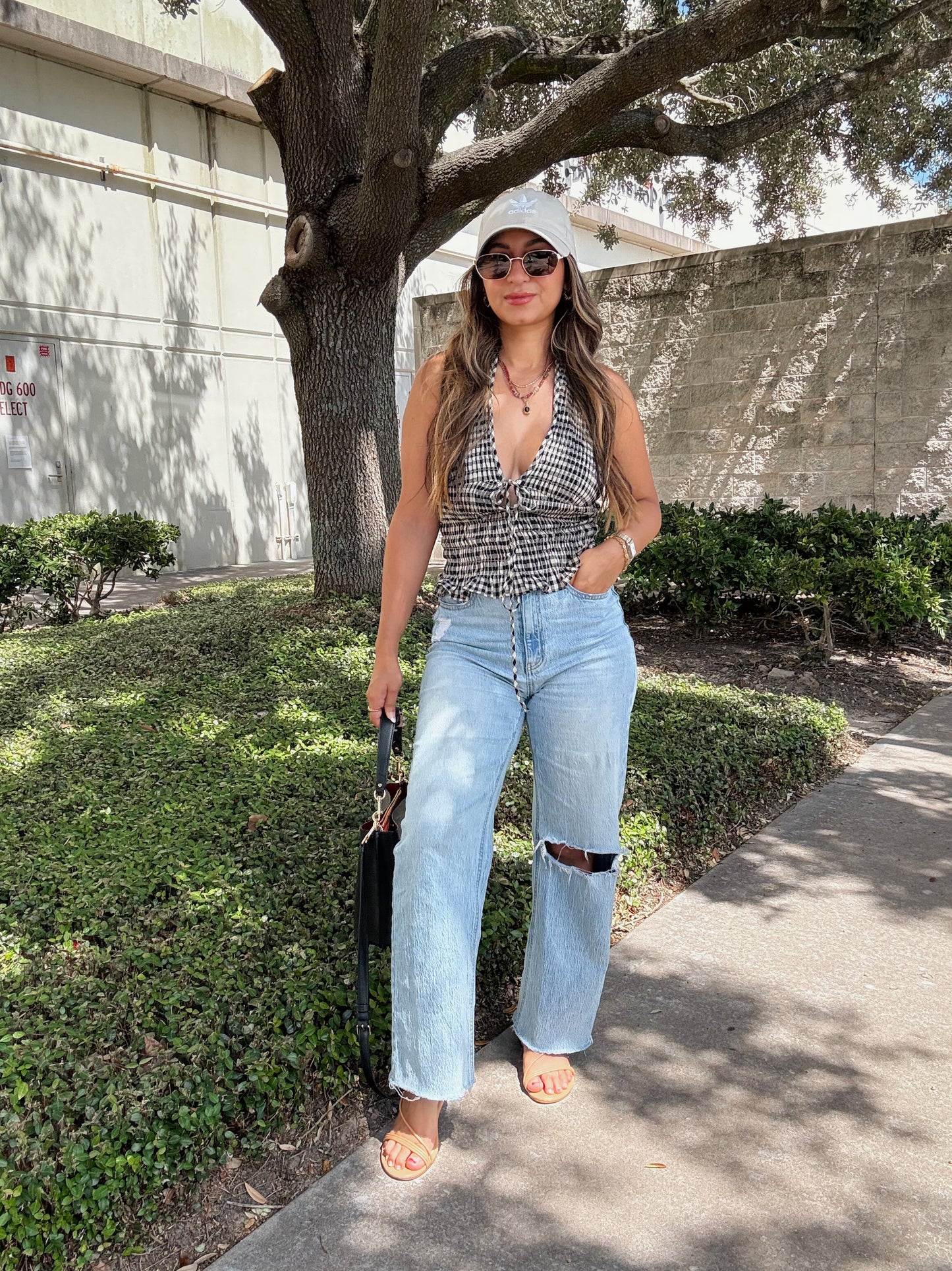 Gingham Halter