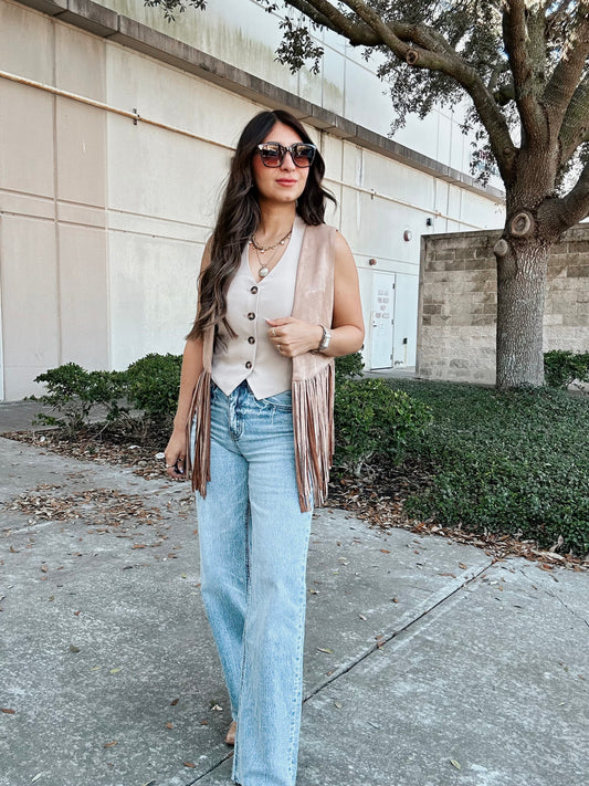 Vaquera Fringe Vest