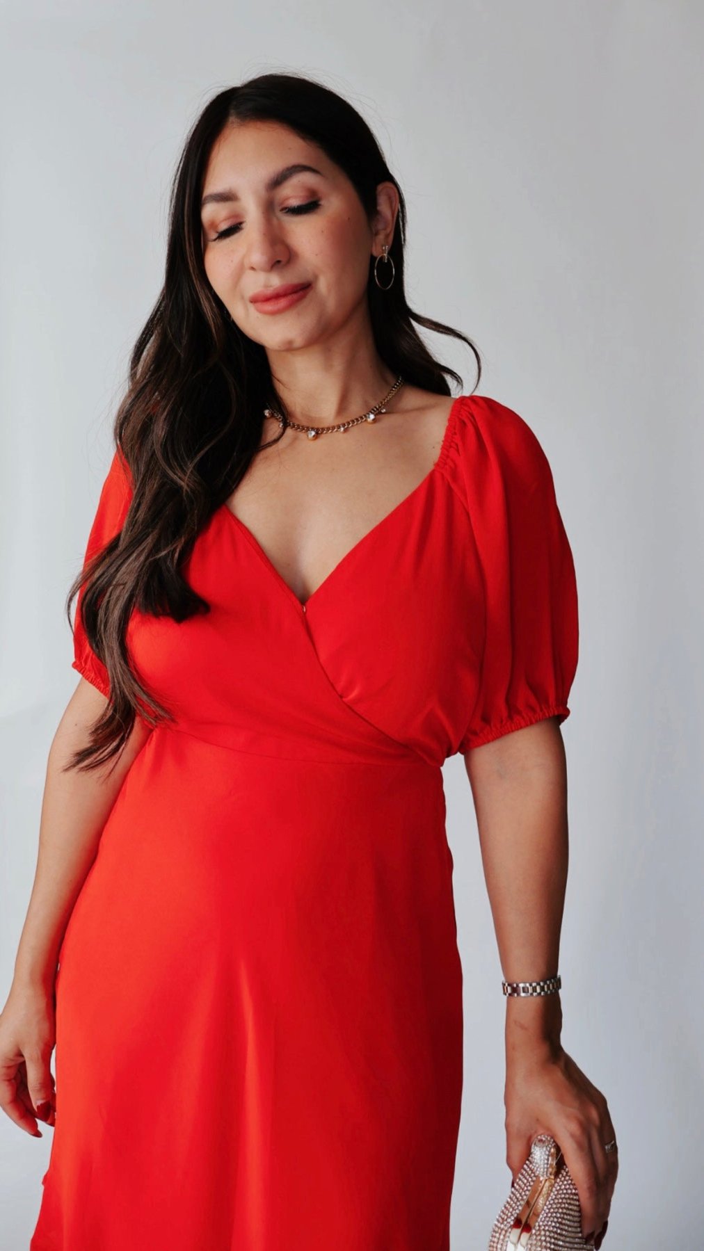 A Demure Holiday Dress