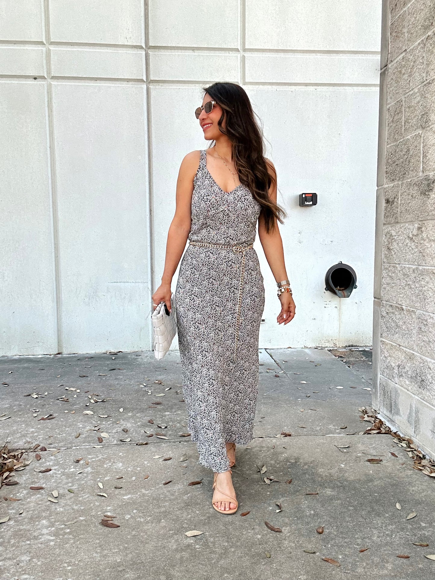 Spring Floral Slip Dress