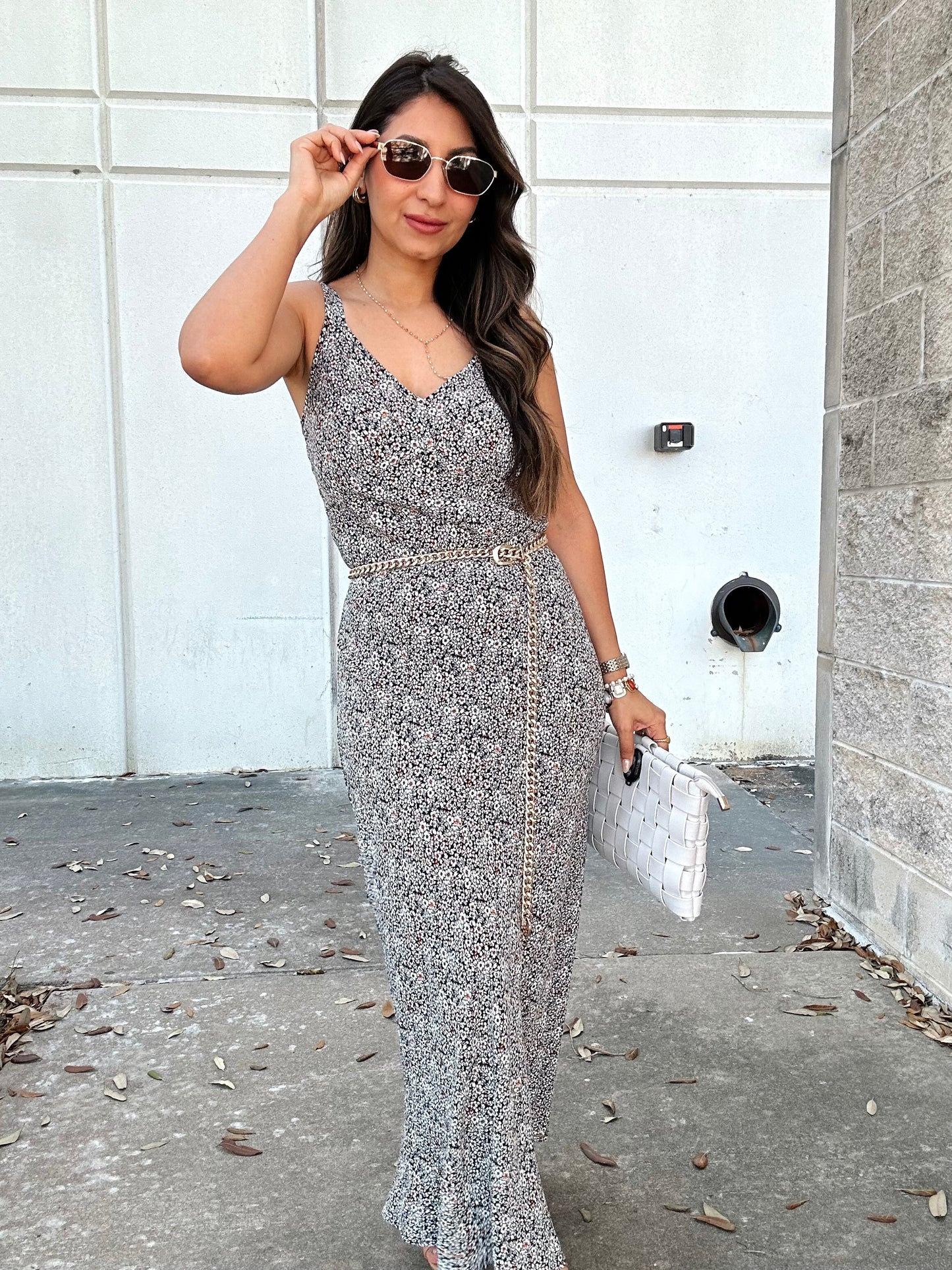 Spring Floral Slip Dress
