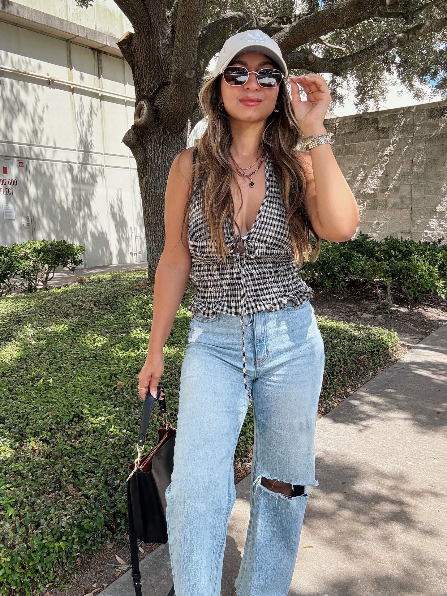Gingham Halter