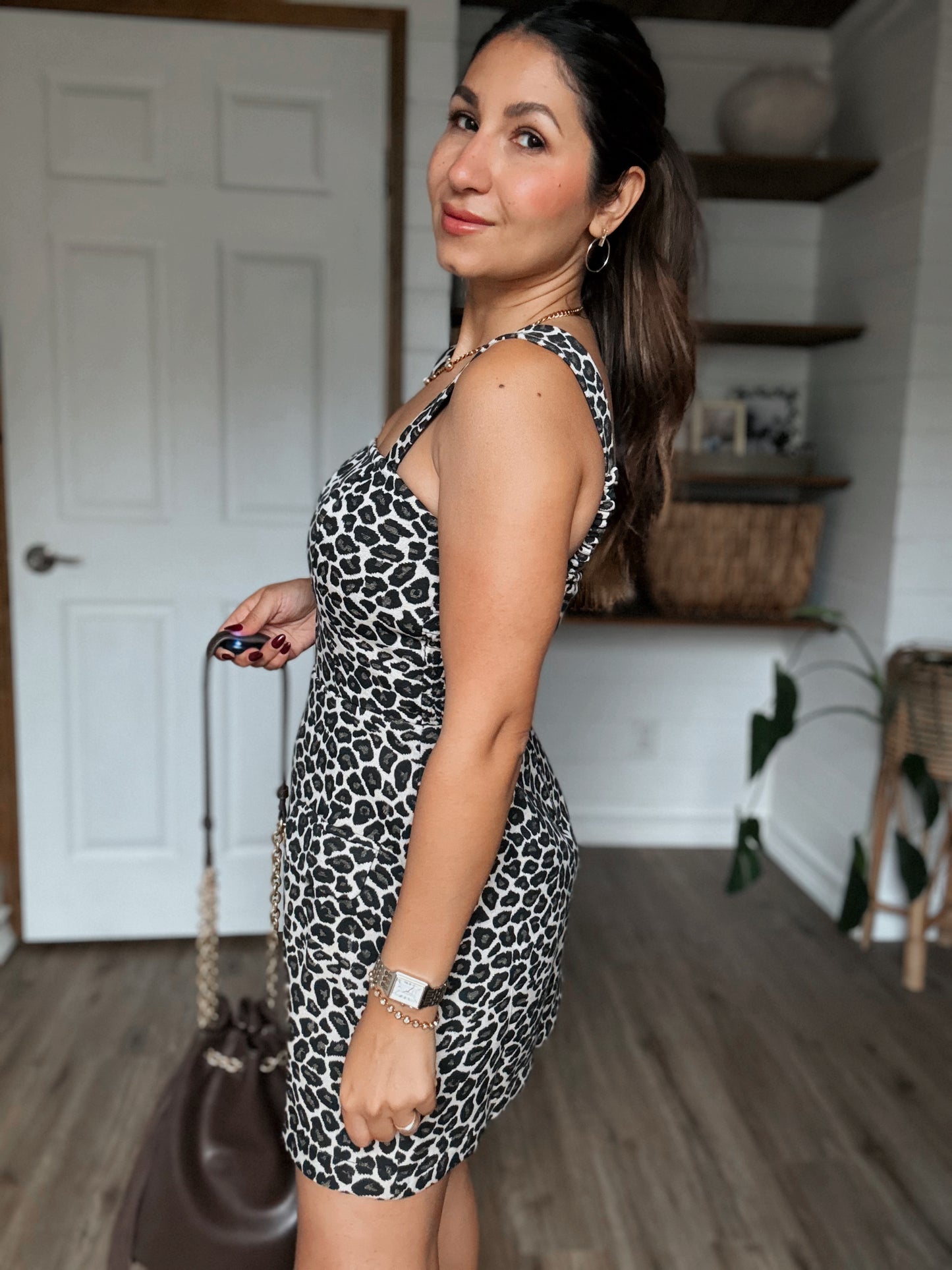 Leopard Mini Dress