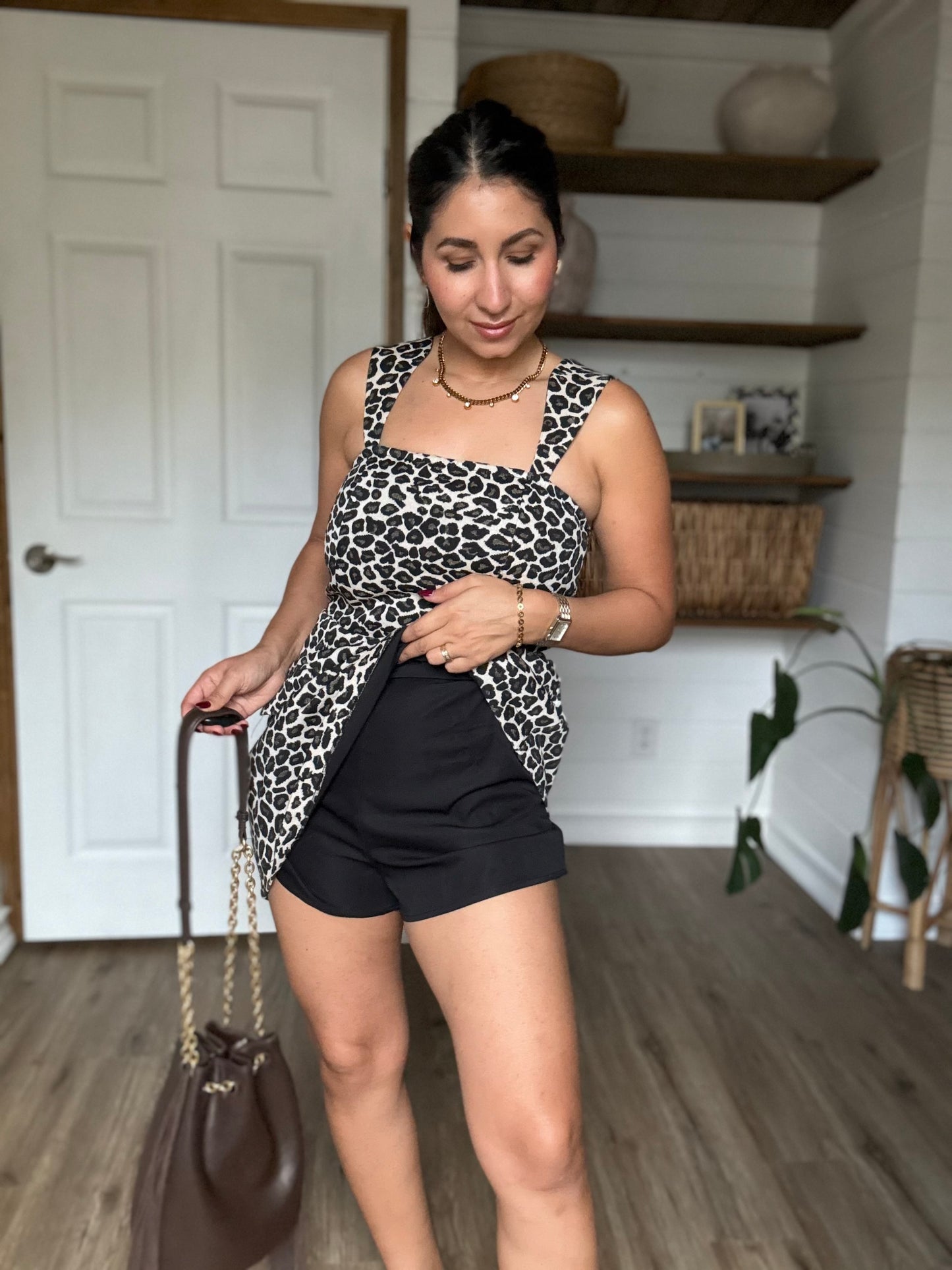 Leopard Mini Dress