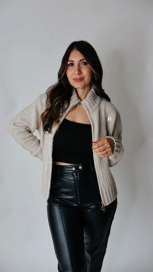 Sequined Cardigan