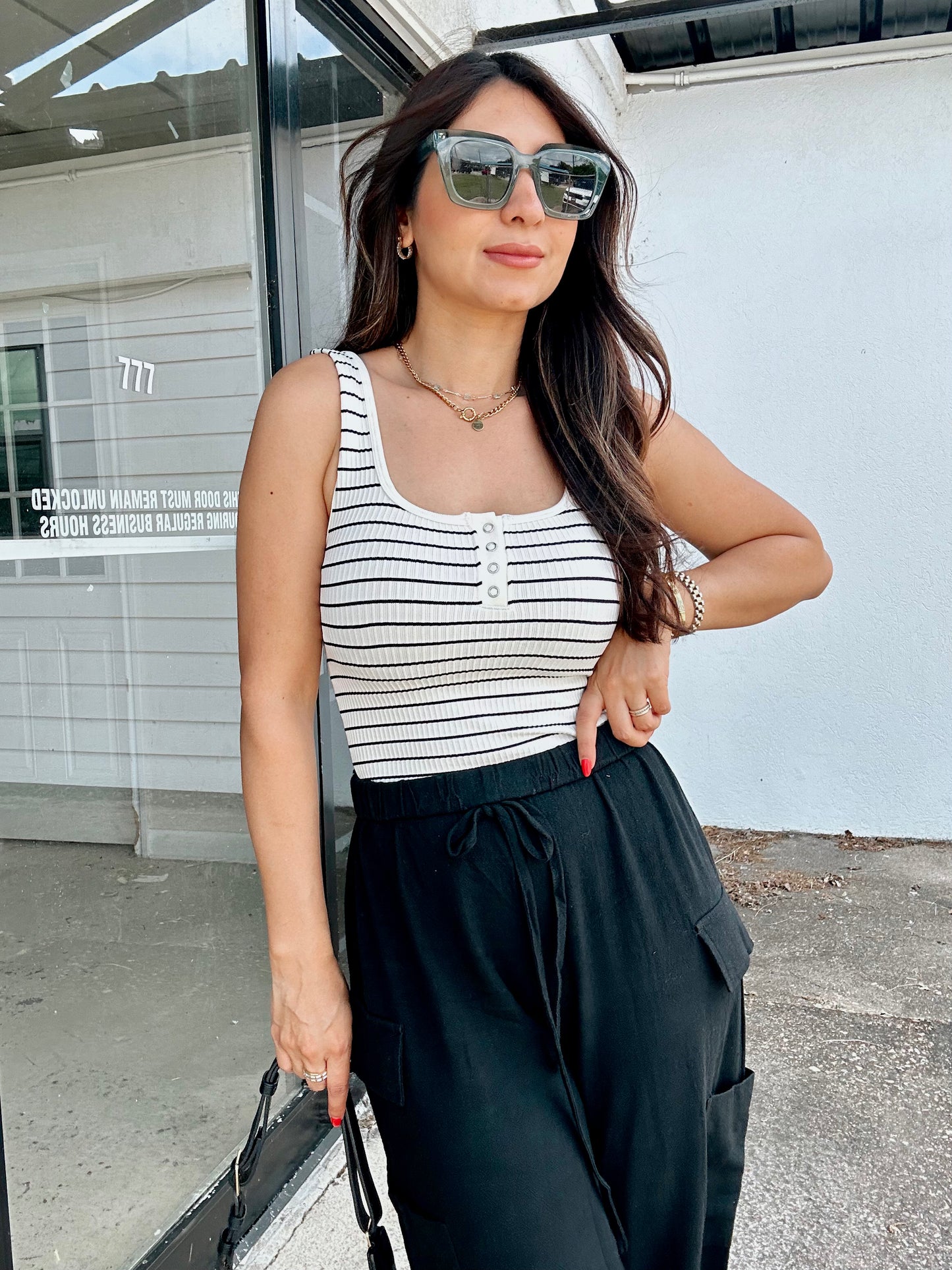 Basic Stripe Tank