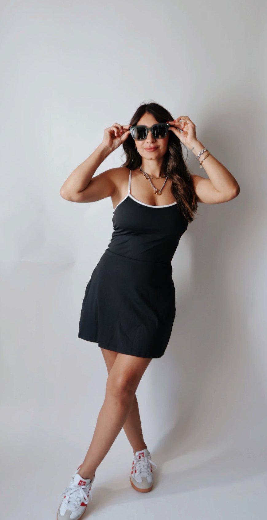 Black & White Tennis Dress S Black & White Tennis Dress S