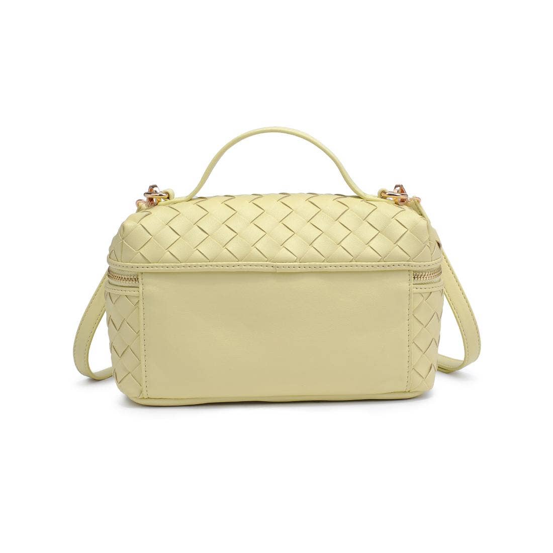 Butter Yellow Woven Crossbody