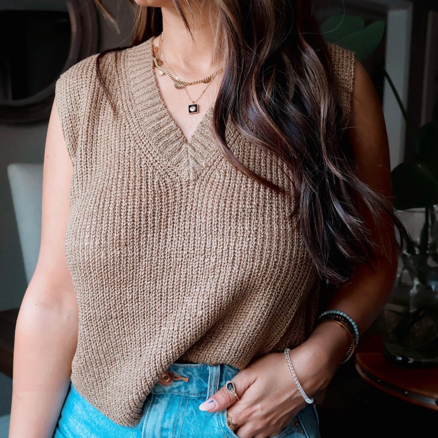 Coastal Knit Tank Top