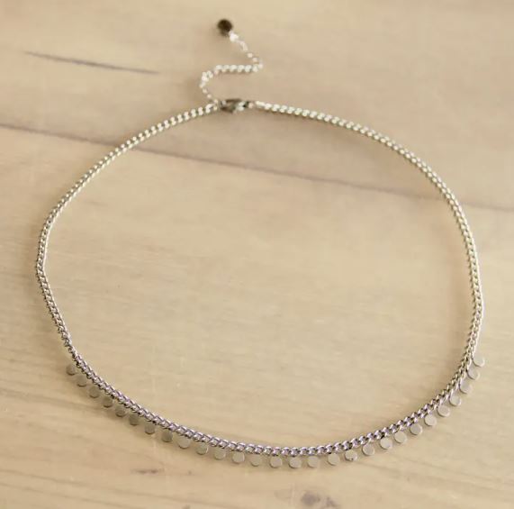 Becca Sterling Sliver Charm Necklace