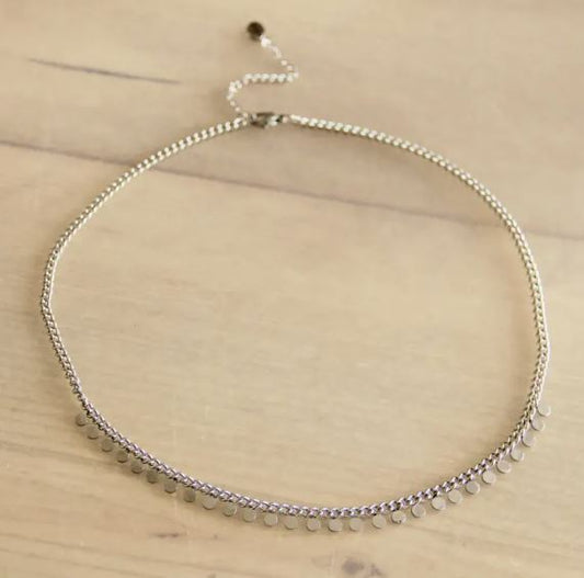 Becca Sterling Sliver Charm Necklace