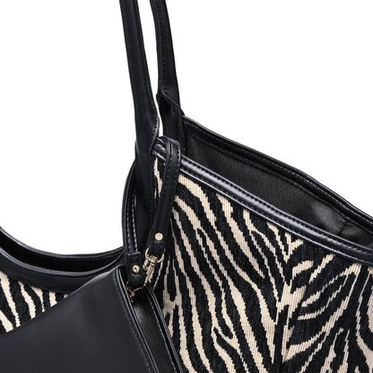 Delilah - Zebra Tote