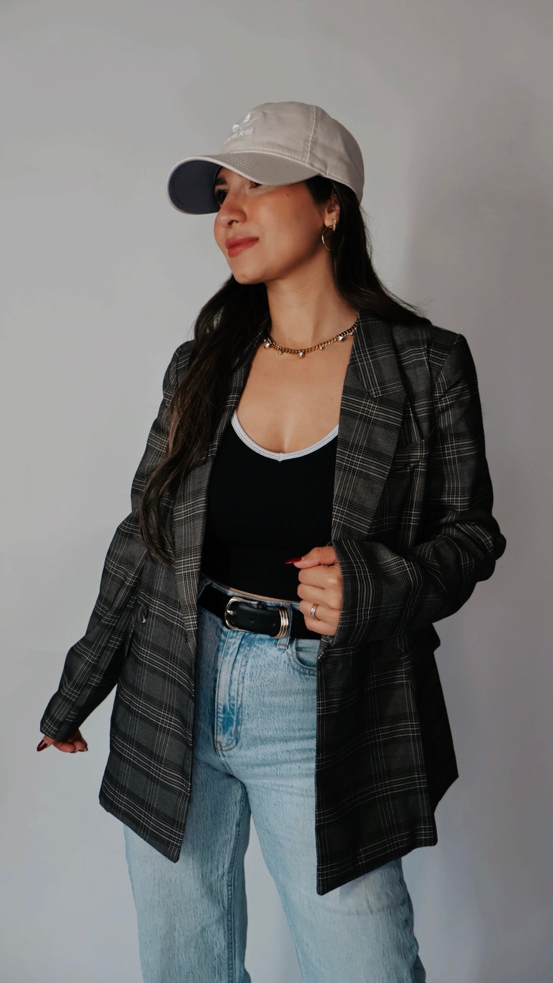 Jules Plaid Blazer