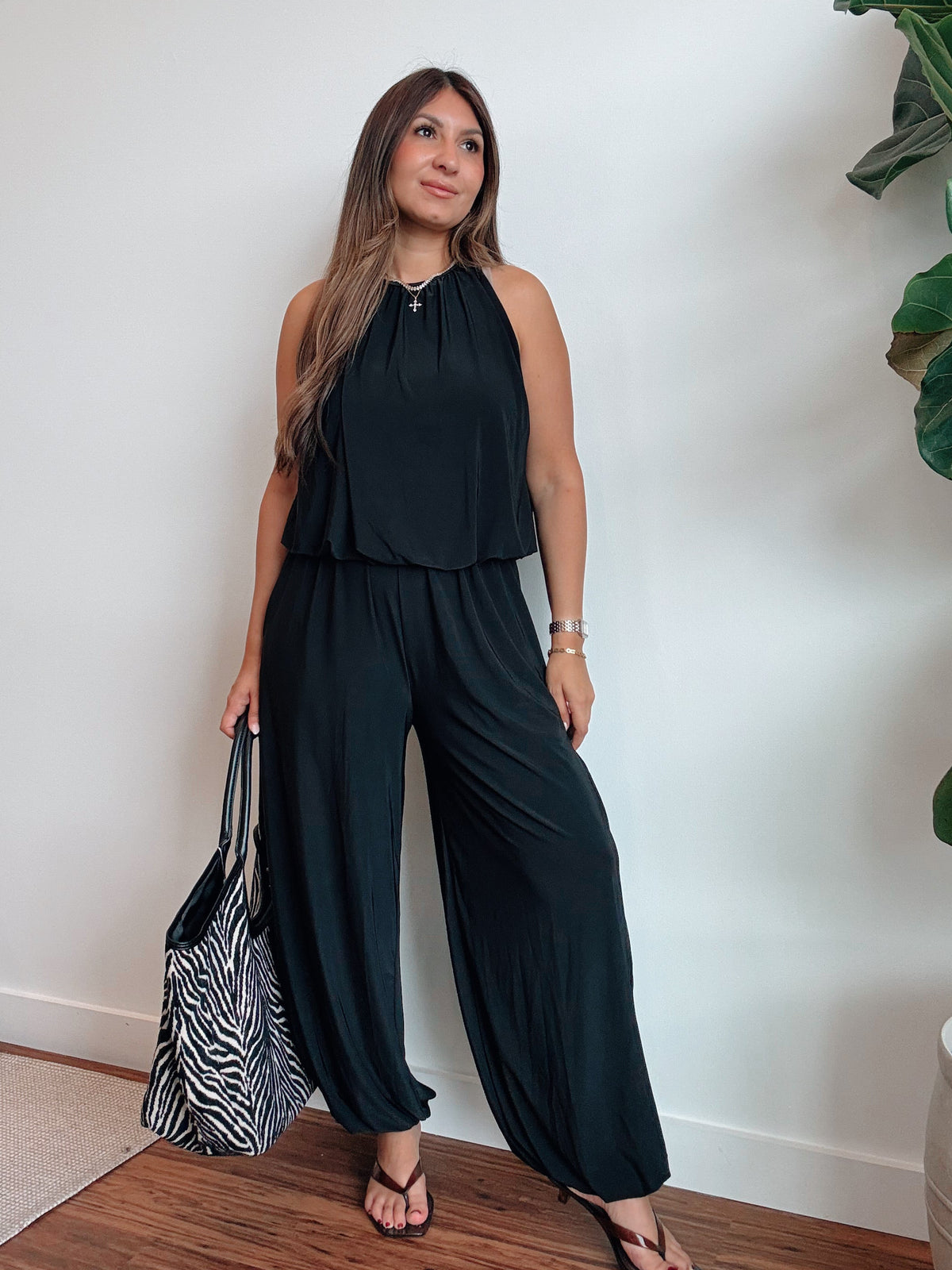 Black Balloon Pants