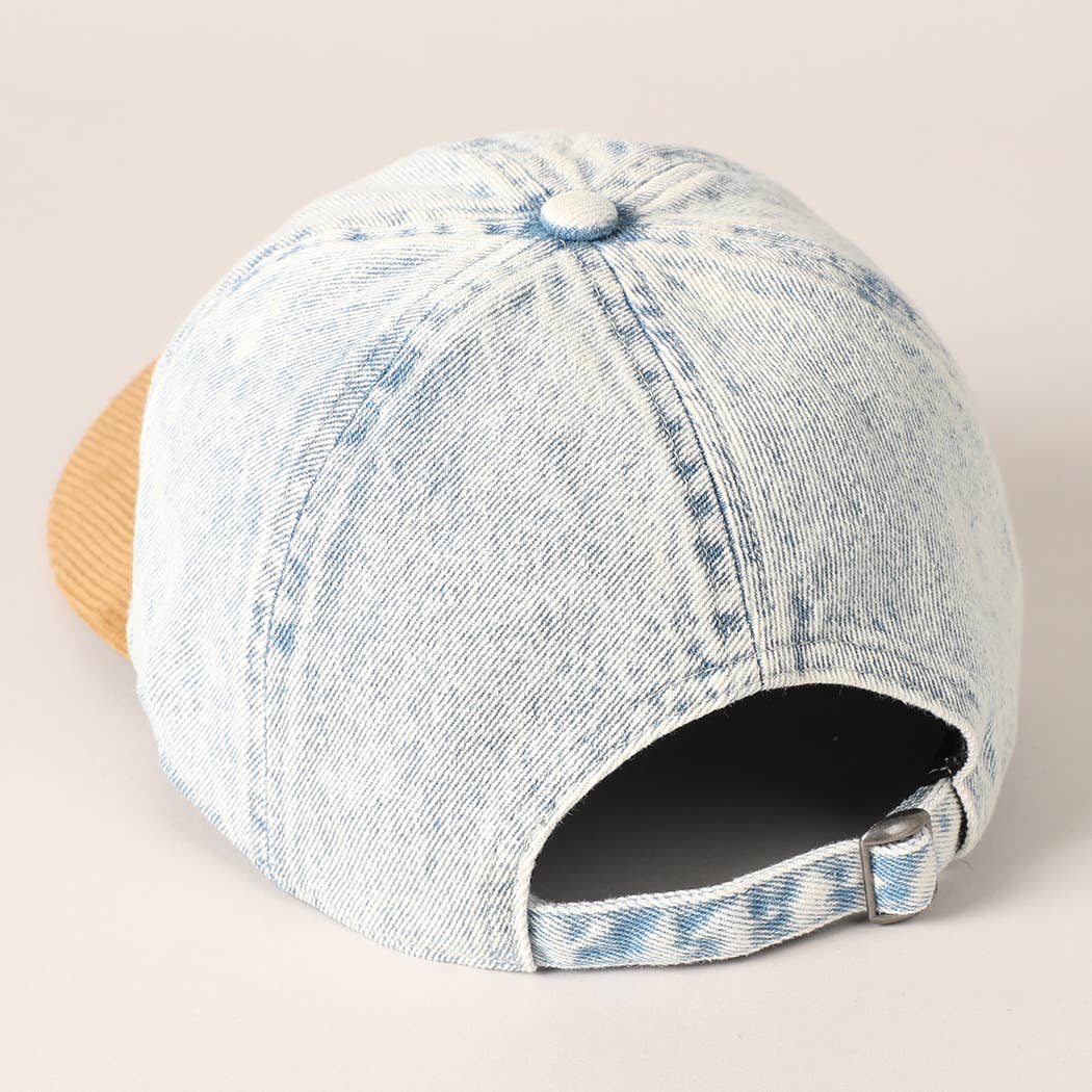 Acid Wash USA Flag Baseball Cap