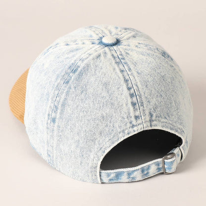 Acid Wash USA Flag Baseball Cap