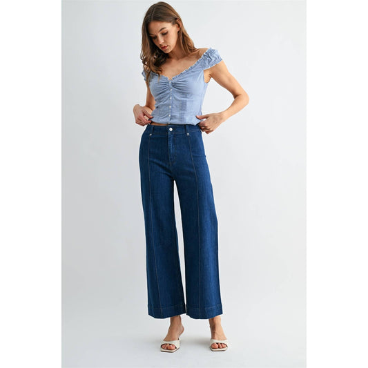 High Rise Trouser Jeans