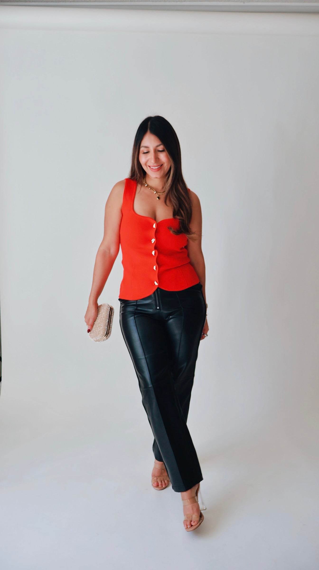 Sweetheart Red Holiday Top