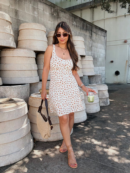 Dainty Floral Mini Dress