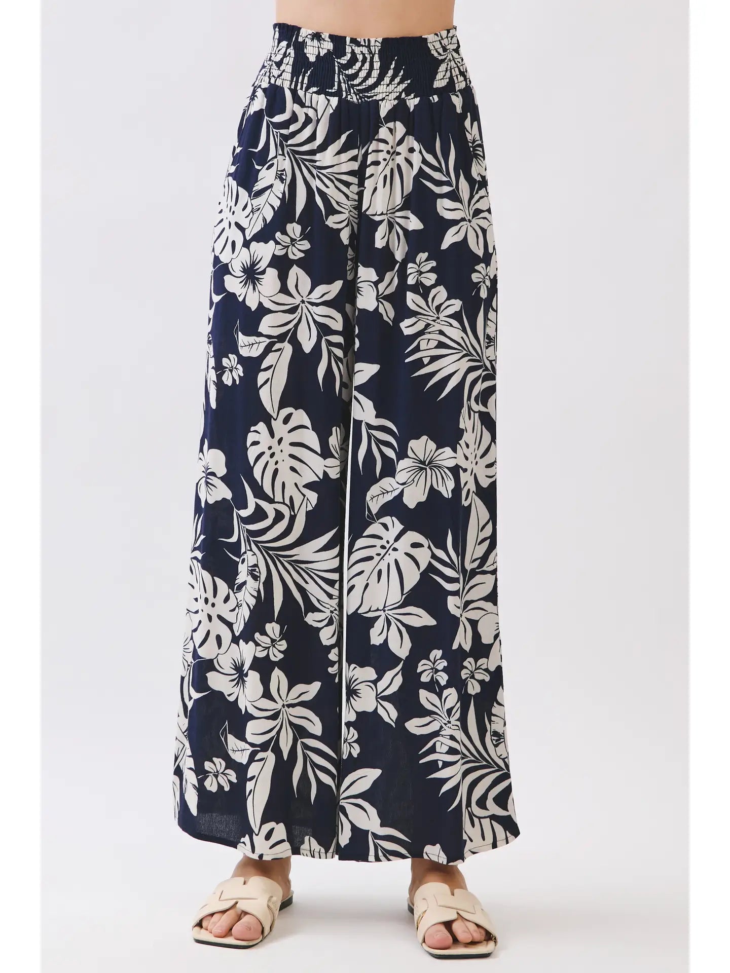 Los Palmas Smocked Pants