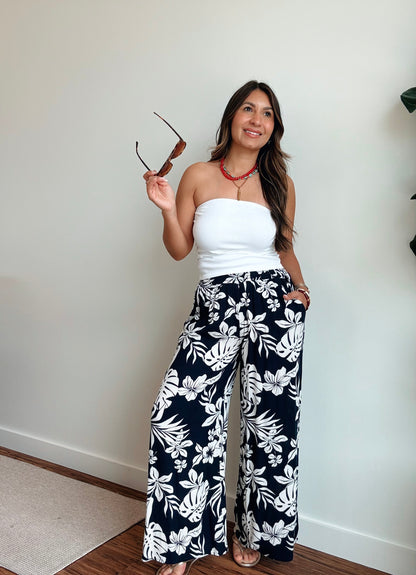 Los Palmas Smocked Pants
