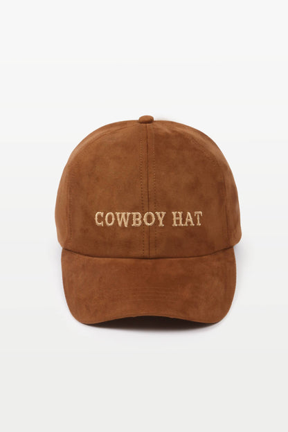 Suede Camel Brown - COWBOY HAT