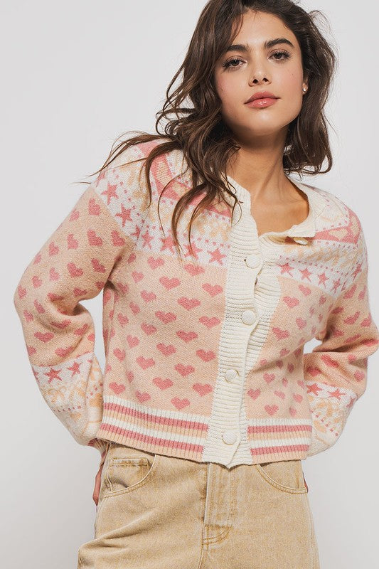 Cupid Pink Cardigan