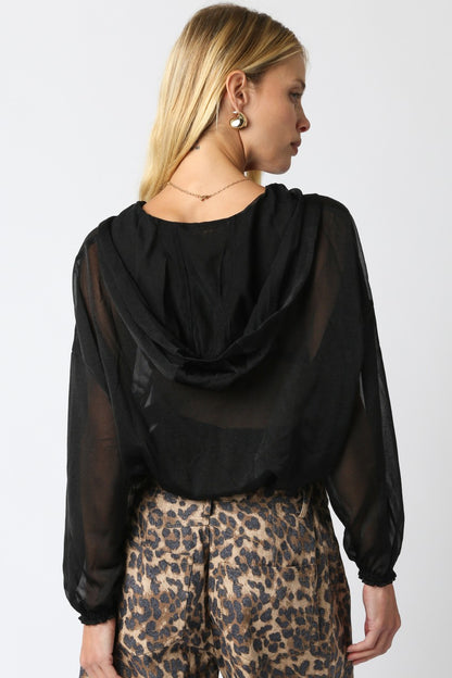 Cali Mesh Black Jacket