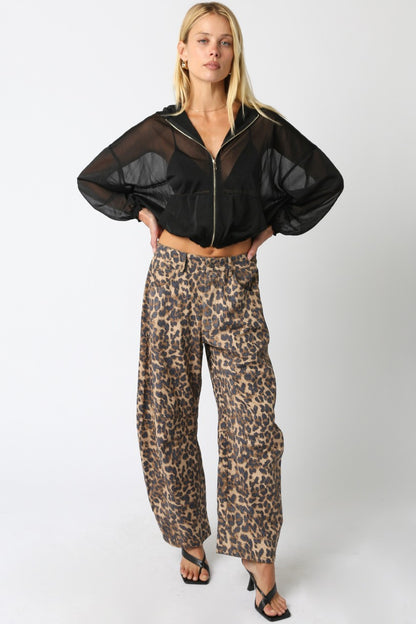 Cali Mesh Black Jacket
